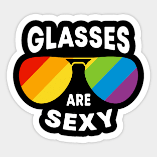 Glasses Are Sexy Sticker